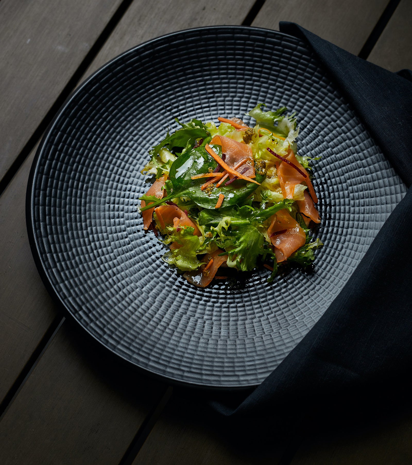 DRESSING MIT HERBSTTEE