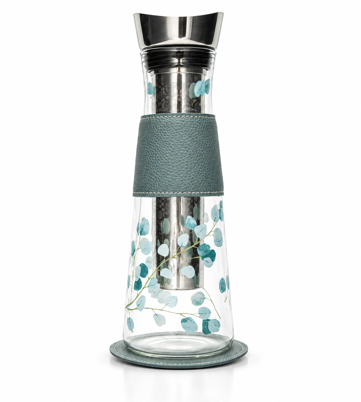 Glass carafe EVE Eucalyptus 1.25L