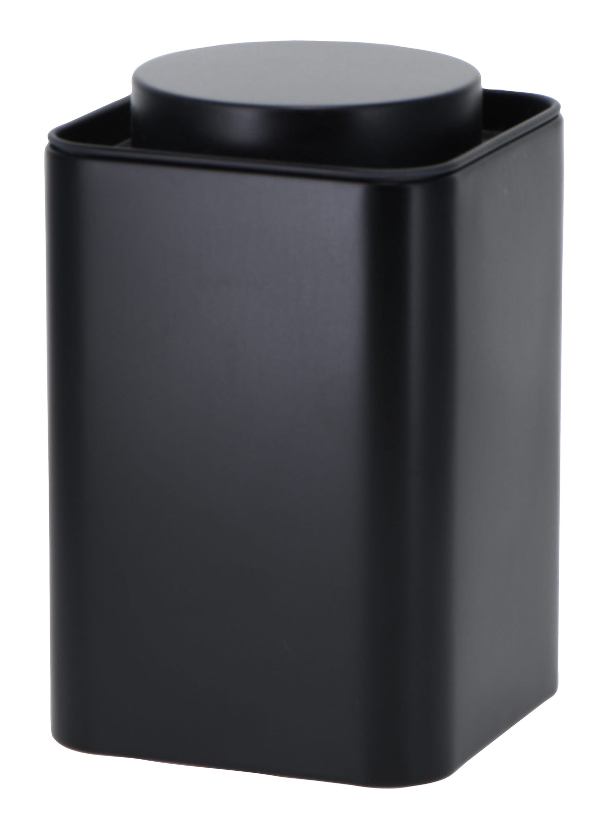 Dose „Elegant“ 100 g – Stapelbare Teedose in Mattschwarz