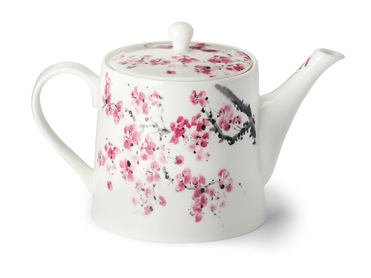 Fine Bone China Teekanne Kirschblüten 0.75L