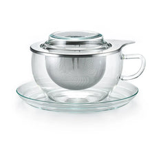 Kräuterteetasse „Swantje“ mit Untertasse 0.4L