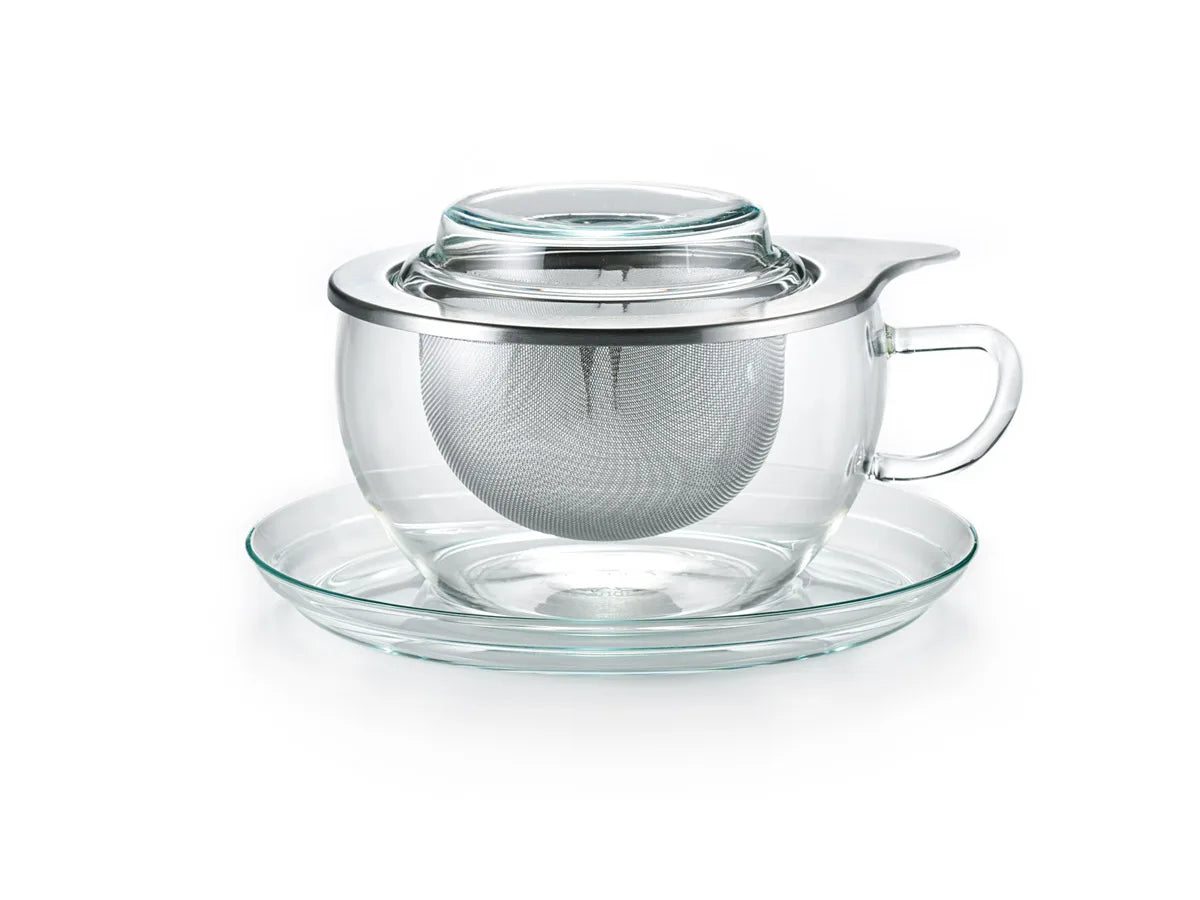 Kräuterteetasse „Swantje“ mit Untertasse 0.4L
