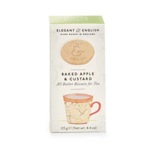 Elegant & English Butter Biscuits Apple & Custard