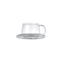 Teetasse 350 ml mit Untertasse aus Edelstahl