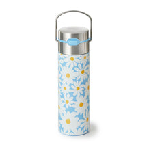 Thermo-Trinkflasche Lezza Daisy Blue