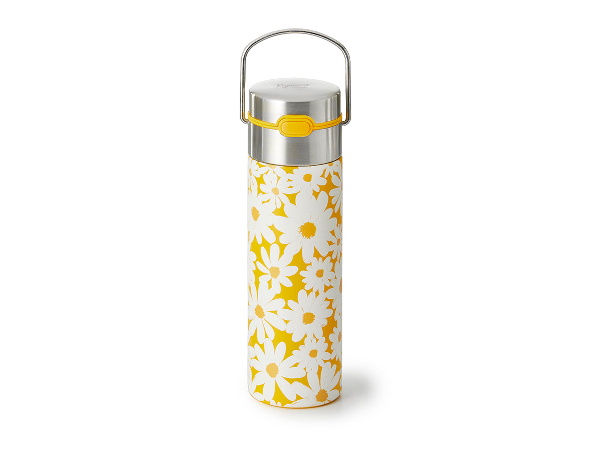 Thermo-Trinkflasche Lezza Daisy Yellow