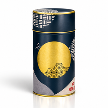 Japanische Teedose Tsukihi Navy Blue 200g