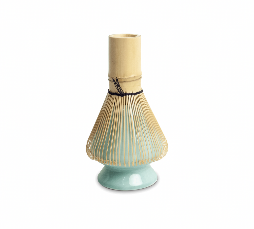 Support Fouet Matcha En Céramique – Porte-Chasen Élégant, Maintient La Forme Du Fouet Bambou, Accessoire Thé Matcha Idéal (Noir)