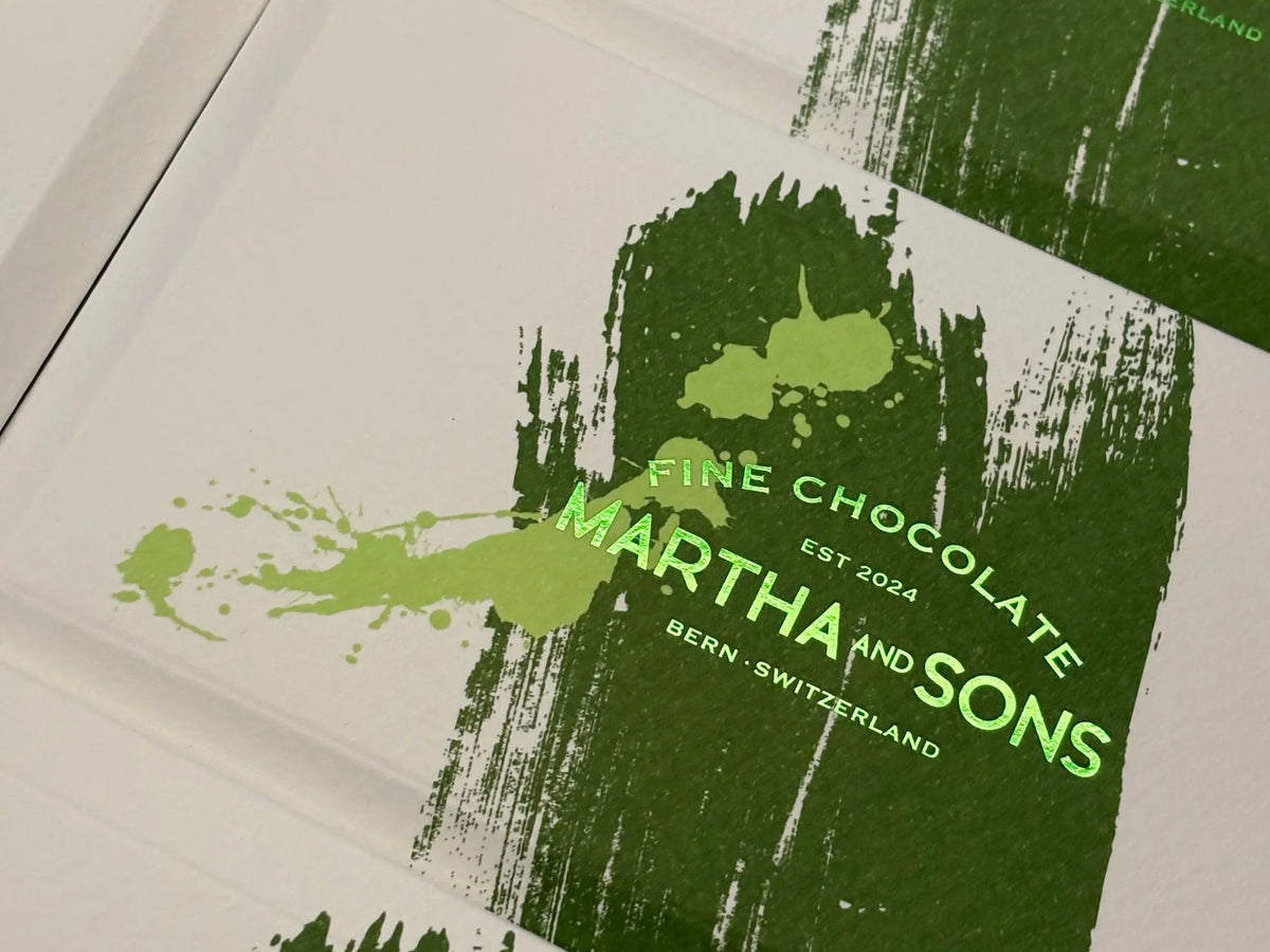 Martha & Sons – Bio Matcha Flush 36% Schokolade