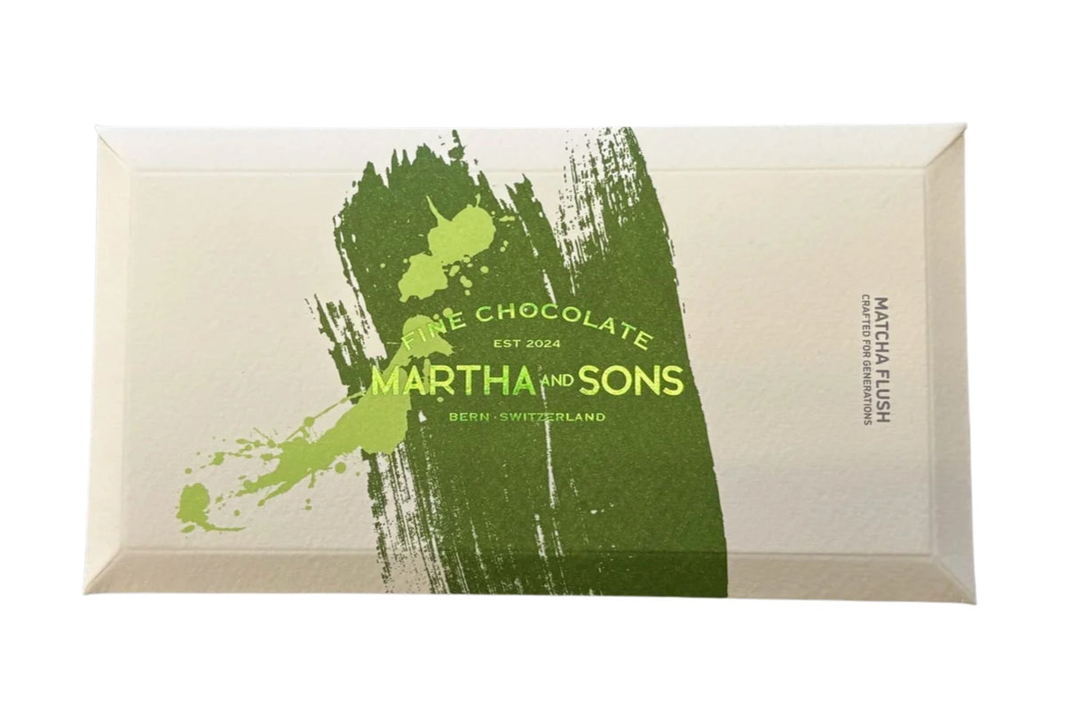 Martha & Sons – Bio Matcha Flush 36% Schokolade