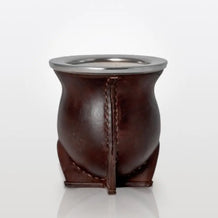 Kalebasse Premium handgefertigter Mate-Kürbis (Camionero)