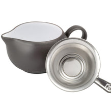 Ton Teekanne mit Sieb 0.125L