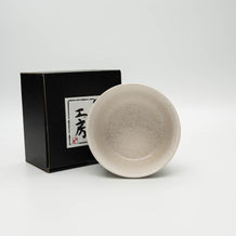 Japanische Matcha Schale weiss